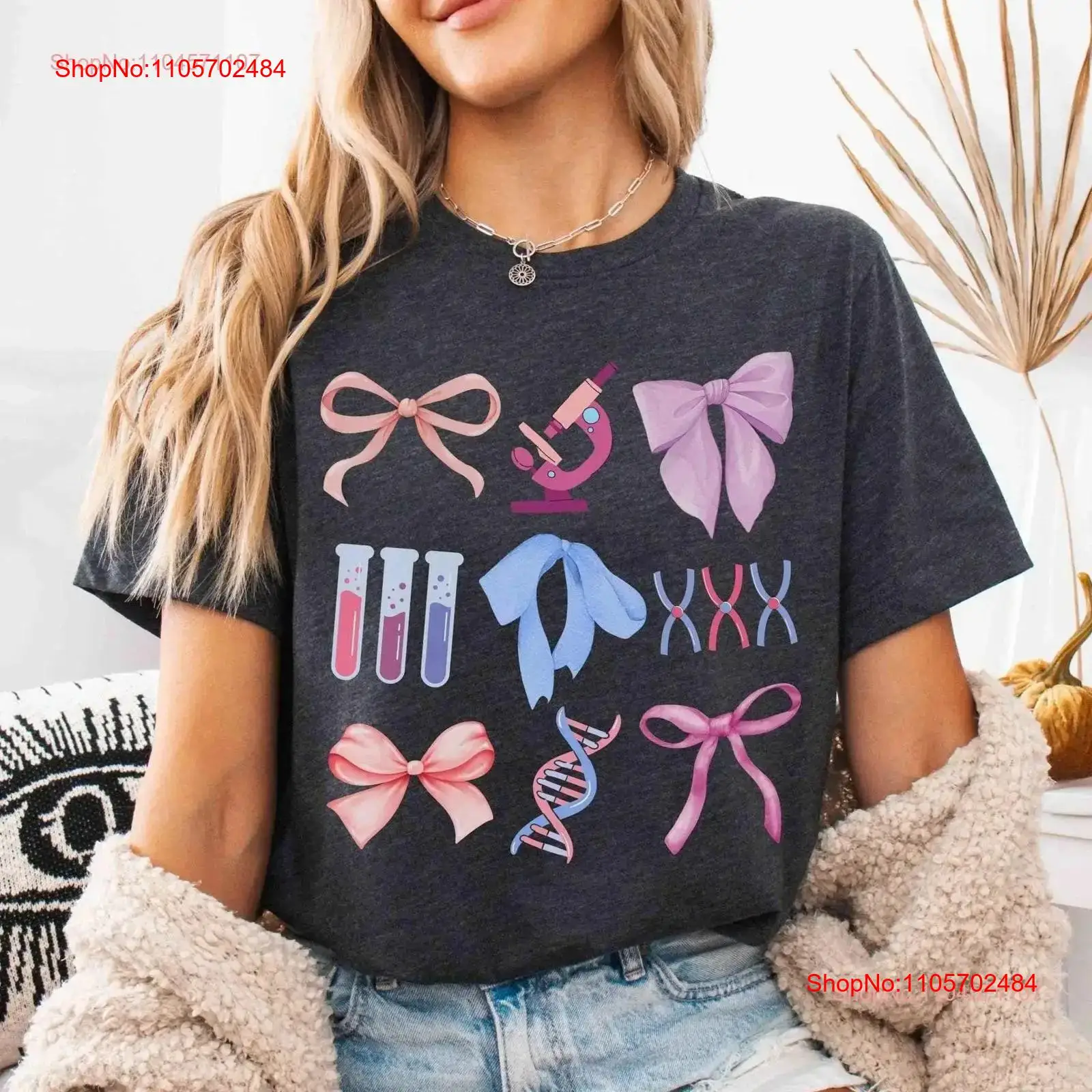 เสื้อยืดชีวโมเลกุลวิทยา คริสต์ - Medical Laboratory Technologist บทวิจารณ์และราคา