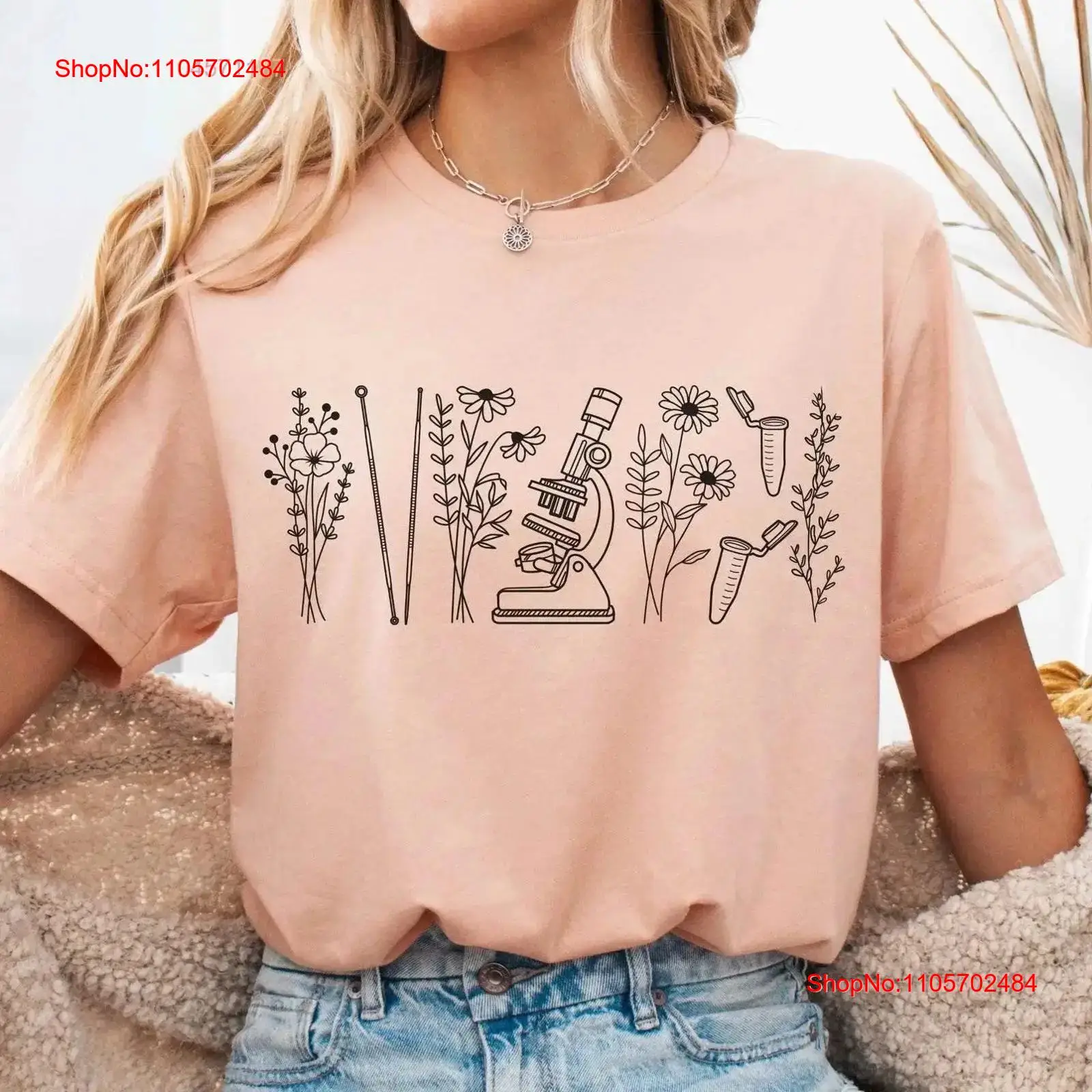 เสื้อยืดจุลชีววิทยา สำหรับครูช - Medical Laboratory Technologist บทวิจารณ์และราคา